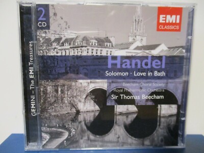 HANDEL - Solomon / Love in Bath - 2 CD Set - MINT condition - E22-276