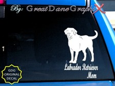 Labrador Retriever -Mom -Dad -Parent(s) Vinyl Decal Sticker -Color -HIGH QUALITY