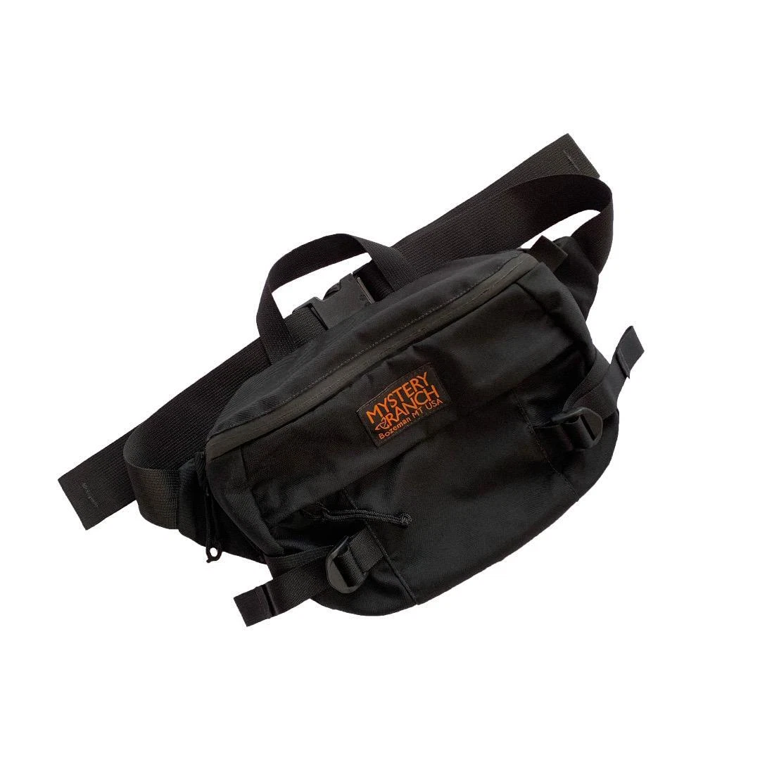 Mystery Ranch Hip Monkey USA Made Black Hip bag Used