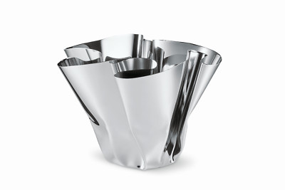 Philippi Design Vase ''Margeaux'' Edelstahl  Modern Edel 105006 TOP Rarität 