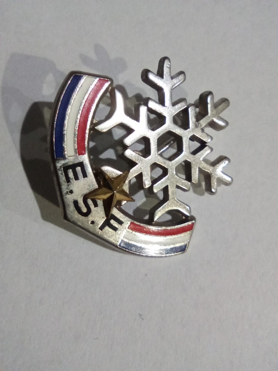Broche Insigne Esf Ecole Du Ski Francais La Lievre Decat Paris