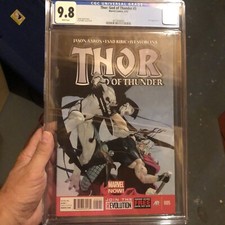Thor god Of Thunder 5 Cgc 9.8 1st Full Gorr Cover
