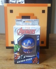 New Marvel Captain America Bitty Boomers Portable Wireless Bluetooth Speaker