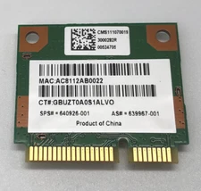 HP OEM 639967-001 Realtek RTL8188CE bgn Wireless PCIe Half WN6606LH