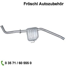 für Opel Omega B 2.5 DTi Caravan Kombi Mittelschalldämpfer Auspuff Mitte a*