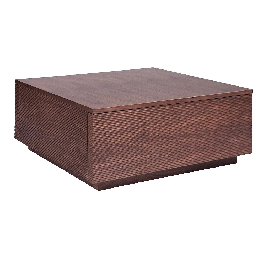 Walnut Square Living Room Tables