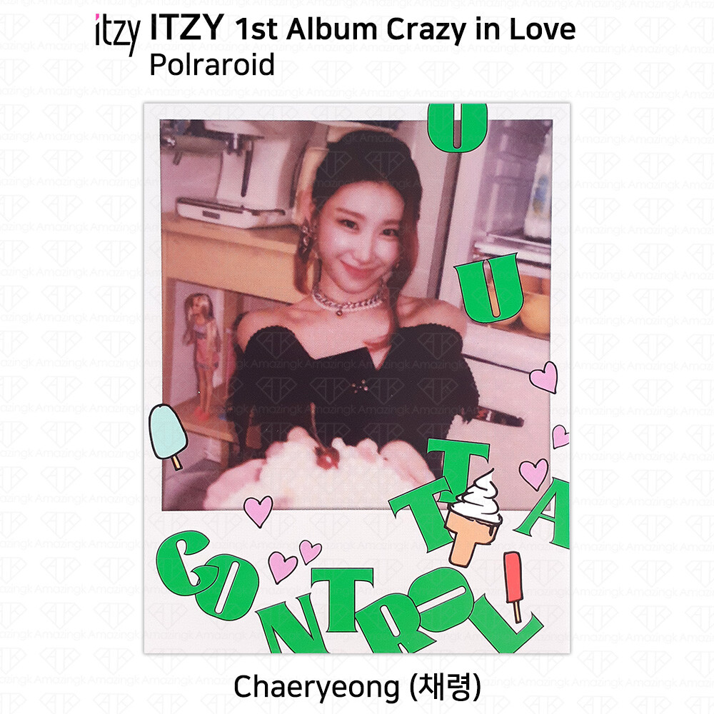 ITZY 1st Album Crazy In Love Official Polaroid Stand Pre-order