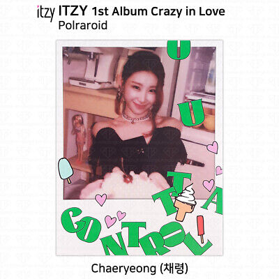 ITZY 1st Album Crazy In Love Official Polaroid Stand Pre-order Photocard  KPOP