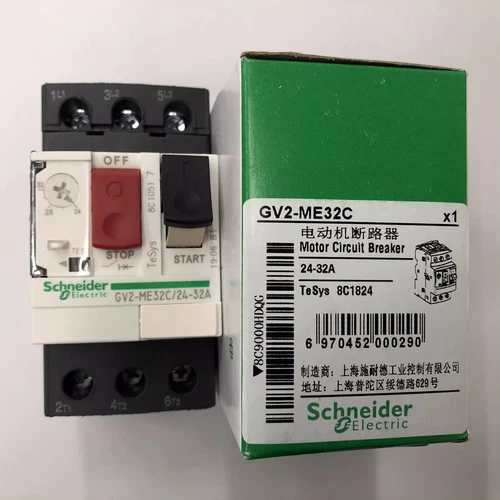 For NEW Schneider GV2ME32C Circuit breaker GV2ME32C 24-32A Original and authent - Picture 1 of 1