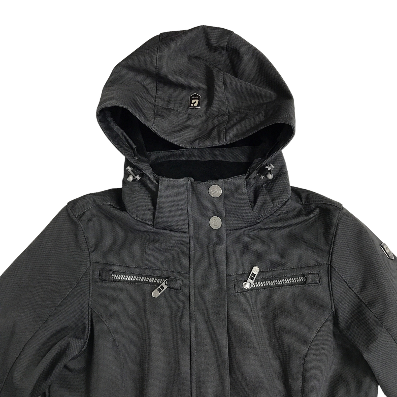 Killtec Leora Softshell Parka Jacket Grey Sz 10 R… - image 2