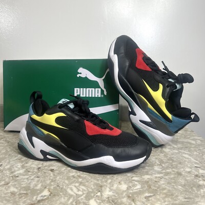 Puma Thunder Spectra Lace Up Mens Size Black Sneakers Casual Shoes  367516-01