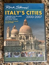 Rick Steves' Italy's Cities 2000-2007 Brand New DVD 3 1/2 Hours of Travel