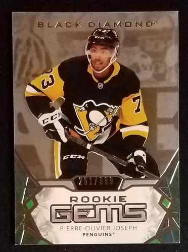 2020-21 Upper Deck Black Diamond Pierre-Olivier Joseph Rookie Gems /399 NM-MINT+