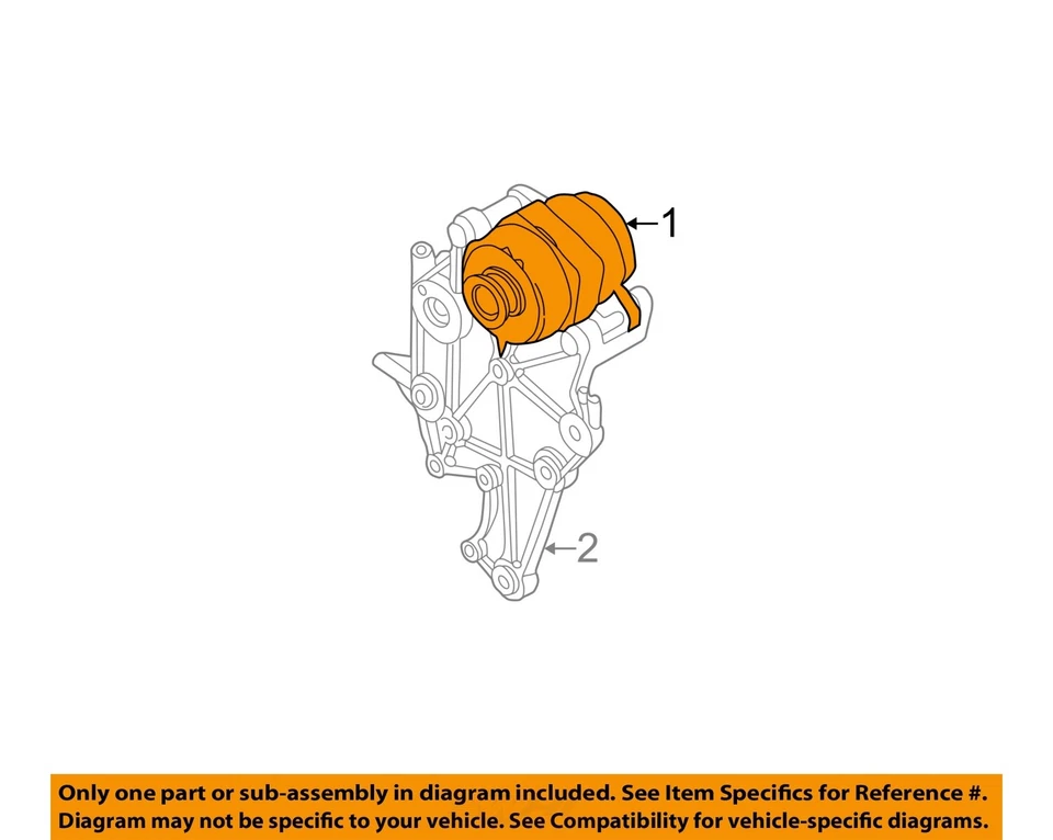 Used Alternator fits: 2004 Gmc Yukon 145 amp Grade A Foto 3 de 4