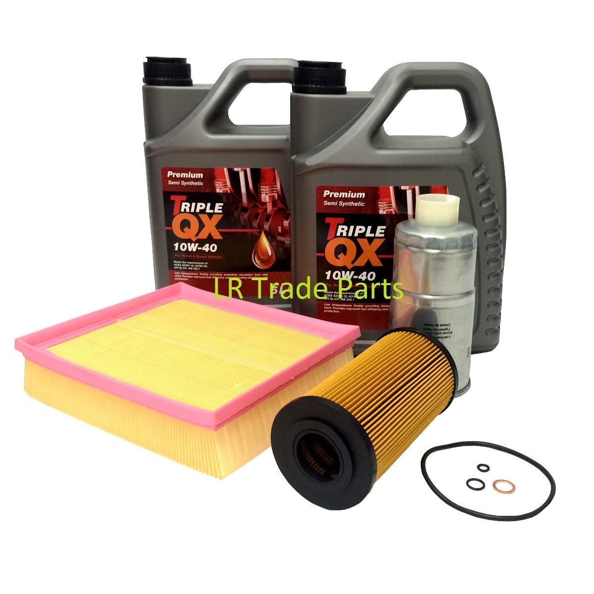 RANGE ROVER P38 2.5D DIESEL FULL SERVICE FILTER KIT INCLUDING OIL