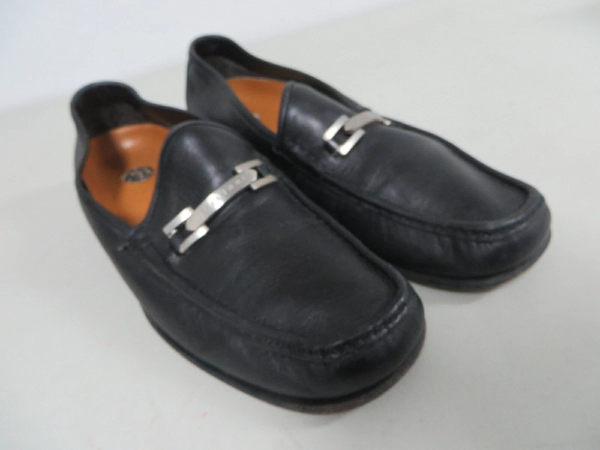 Men A. Testoni York Black Driving Mocs Loafers 10 M Amazon.com | LUODENGLANG Men main image 4