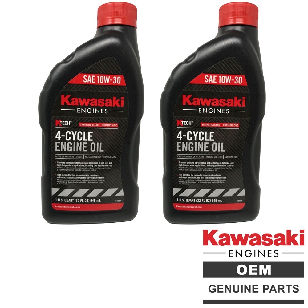 Genuine OEM Kawasaki 99969-6081 4 Cycle SAE 10W30 Engine Oil - 2