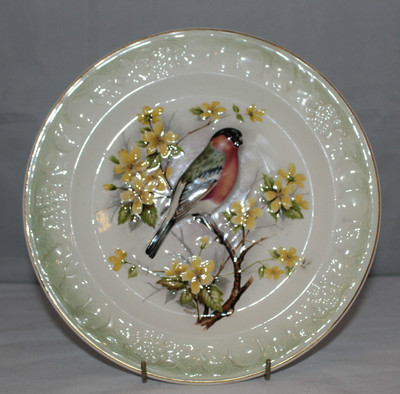 Royal Worcester Palissy - Gimpel - 9 1/4'' geprägtes Relief Sammlerteller 