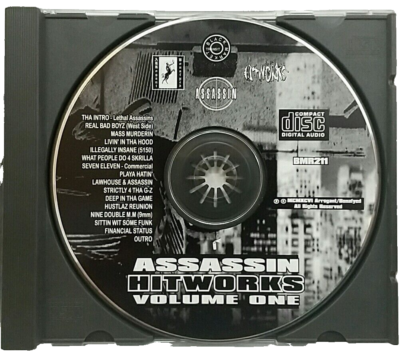CD) Assassin – Hitworks, Volume One, US OG Press, BMR211, Album