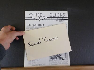 Wheel Clicks 1981 November Pacific Railroad Society New Train Service