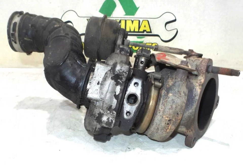 Conjunto de turbo cargador lado pasajero Ford Flex 13-19 Explorer 3,5 L 10-19 OEM Foto 4 de 4