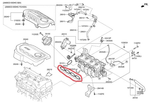 Hyundai kia 28313 2b550 Hyundai kia 28313 2b550