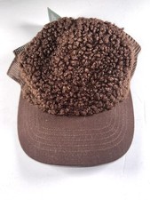 Brown Fuzzy Hat