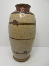 VINTAGE AUSTRALIAN POTTERY CERAMIC IAN ROWE SIGNED STUDIO VASE POT