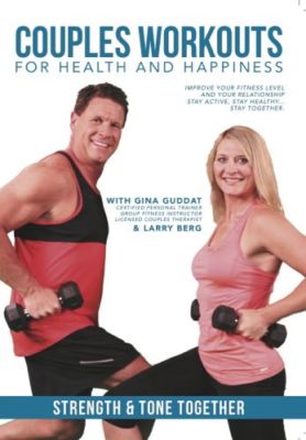 COUPLES WORKOUTS FOR HEALTH AND HAPPINESS EXERCISE DVD STRENGTH & TONE TOGETHER