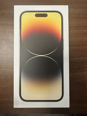 Apple iPhone 14 Pro Gold 256GB MQ163LL/A - EMPTY BOX ONLY | eBay