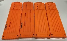 Lot of 4 Nerf 18 Dart Clip Magazine