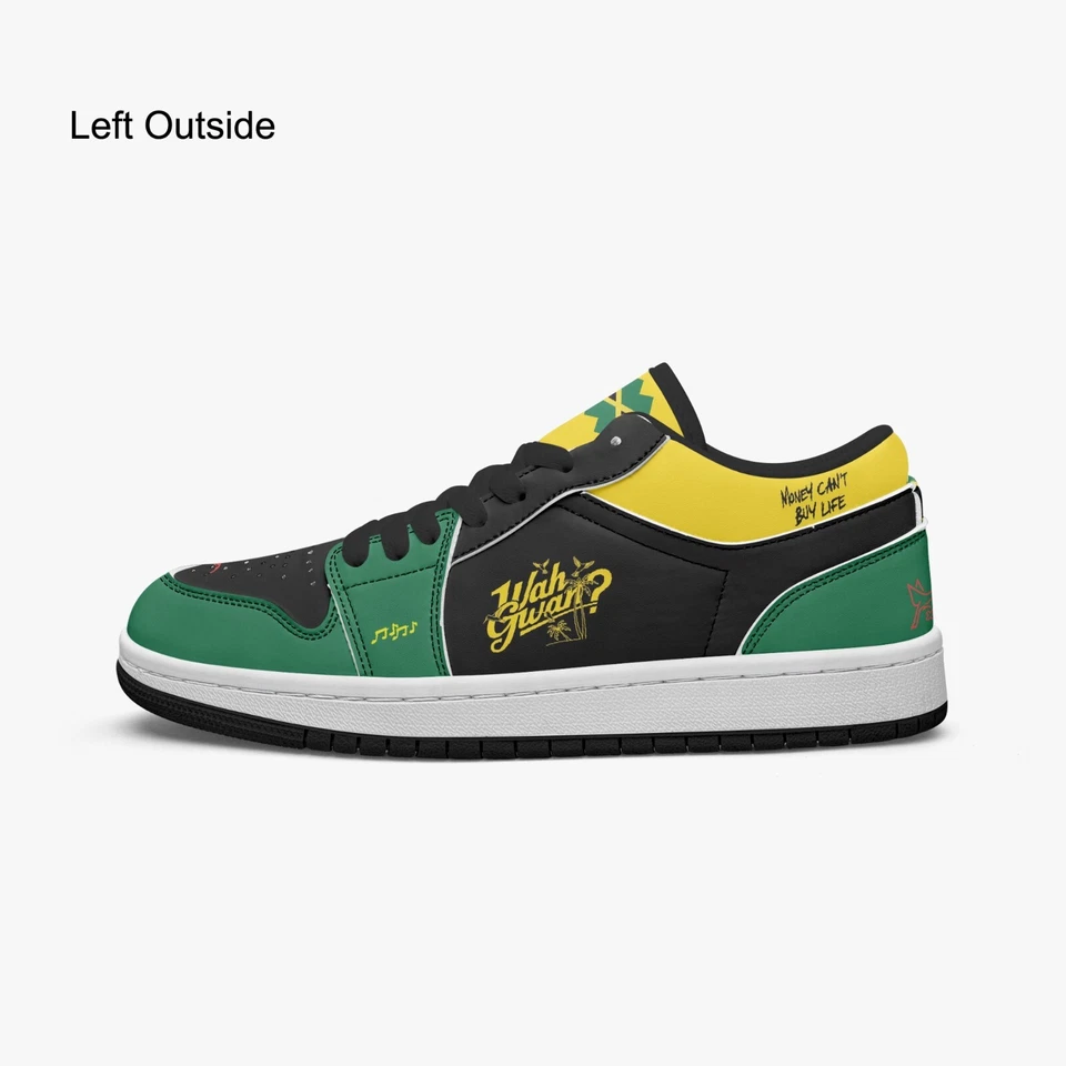 Zapatillas bajas Jamaican Bob Marley - Zapatos con bandera de Jamaica, Jamaica Foto 4 de 4