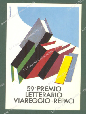 BONETTI UBERTO. 59 Premio Rapaci. Vintage postcard travelled 1980s.