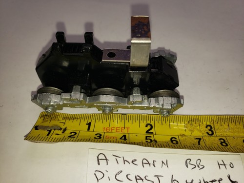DIECAST ATHEARN GEARED 6 WHEEL REAR POWER TRUCK WITH POWER BAR - Picture 11 of 13