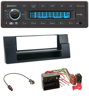 Continental MP3 DAB USB Bluetooth Autoradio für BMW X5 E53 5er E39 Quadlock Abla - Bild 1 von 4