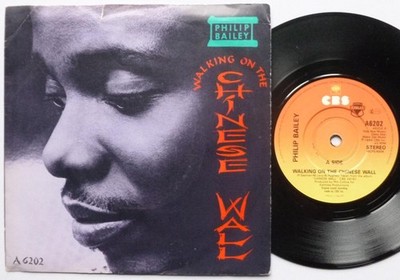 Philip Bailey - Walking On The Chinese Wall/Trapped - Used Vinyl Rec - J16414z