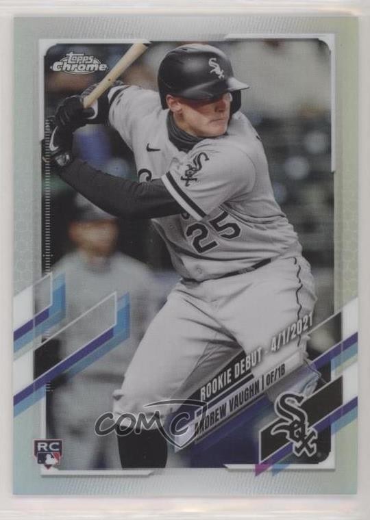 2021 Topps Chrome Update Target Rookie Debut Refractor 57/250 Andrew Vaughn 6q5
