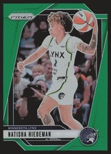 2024 Panini Prizm WNBA #18 Natisha Hiedeman Green Prizms