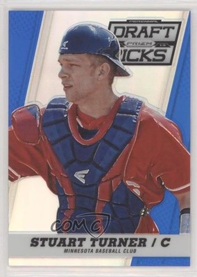2013 Panini Prizm Perennial Draft Picks Blue Prizm 52/75 Stuart Turner #64 1s8