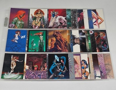 Joseph Michael Linsner Dawn Another Card Set Complete Base Set of 72 Sirius 1999