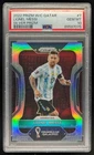 2022 Prizm World Cup Lionel Messi Silver #7 Argentina PSA 10
