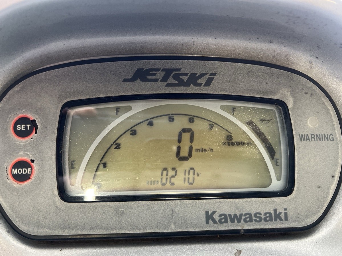 Works! 00-03 Kawasaki Jet Ski STX 1100 DI Gauge Meter LCD Display