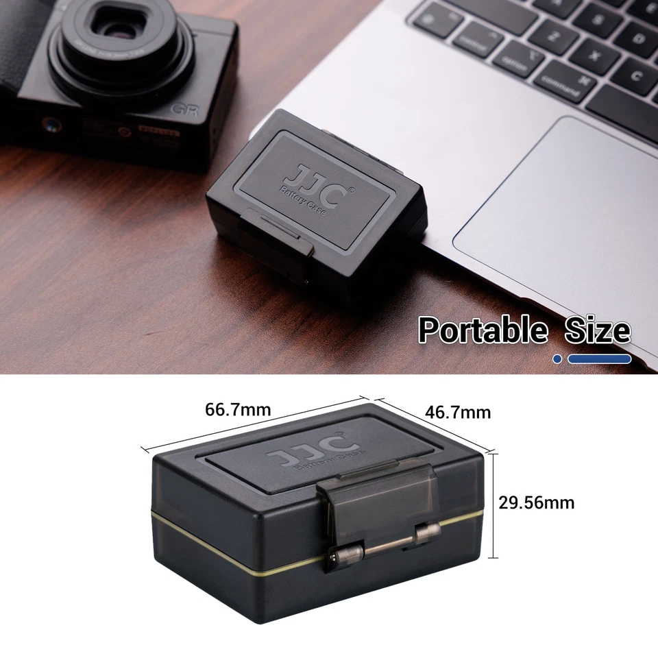 JJC LI-92B Battery SD Card Case for Olympus Stylus XZ-2 iHS SP-100 Tough TG-6 5 - Image 4 of 4