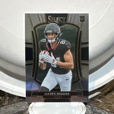 Jayden Higgins 2025 Panini Select Texans Premier Level Rookie #136