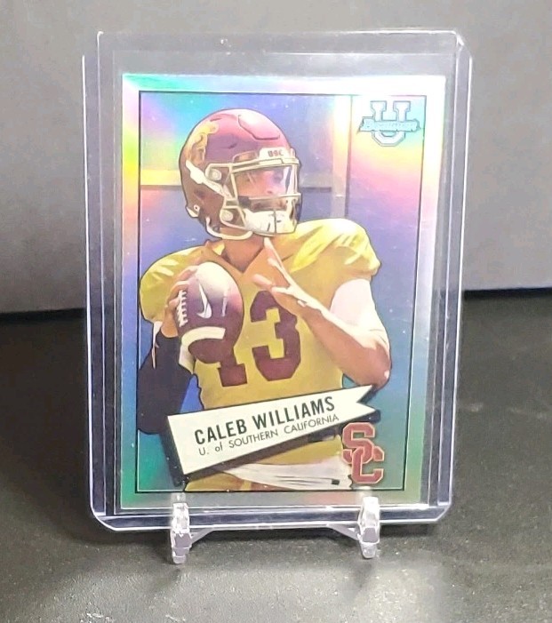 2022 Bowman University Chrome - 1952 Bowman Caleb Williams #52BF-4 (RC)