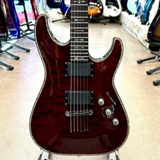 Used SCHECTER AD-C-1-HR Brown Korea Electric guitar Diamond Series