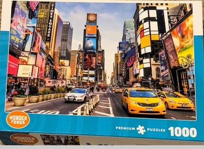 Times Square New York 1000 Piece Jigsaw Puzzle for Adults | Unique ...