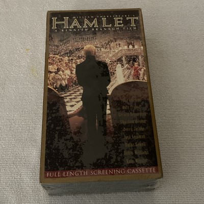 Shakespeare's   Hamlet (VHS, 1997, 2-Tape Set) Mint Kenneth Branagh Kate Winslet