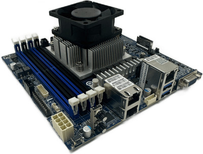 Gigabyte MJ11-EC1 AMD EPYC 3151 4x2,7 Ghz Mini-ITX Mainboard+ ATX Adapter Server