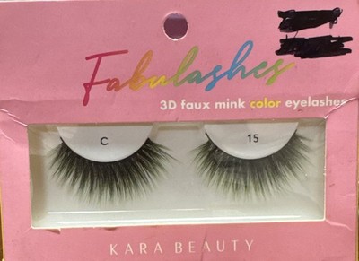 Green 3D Faux Mink Fabulashes fake False lashes